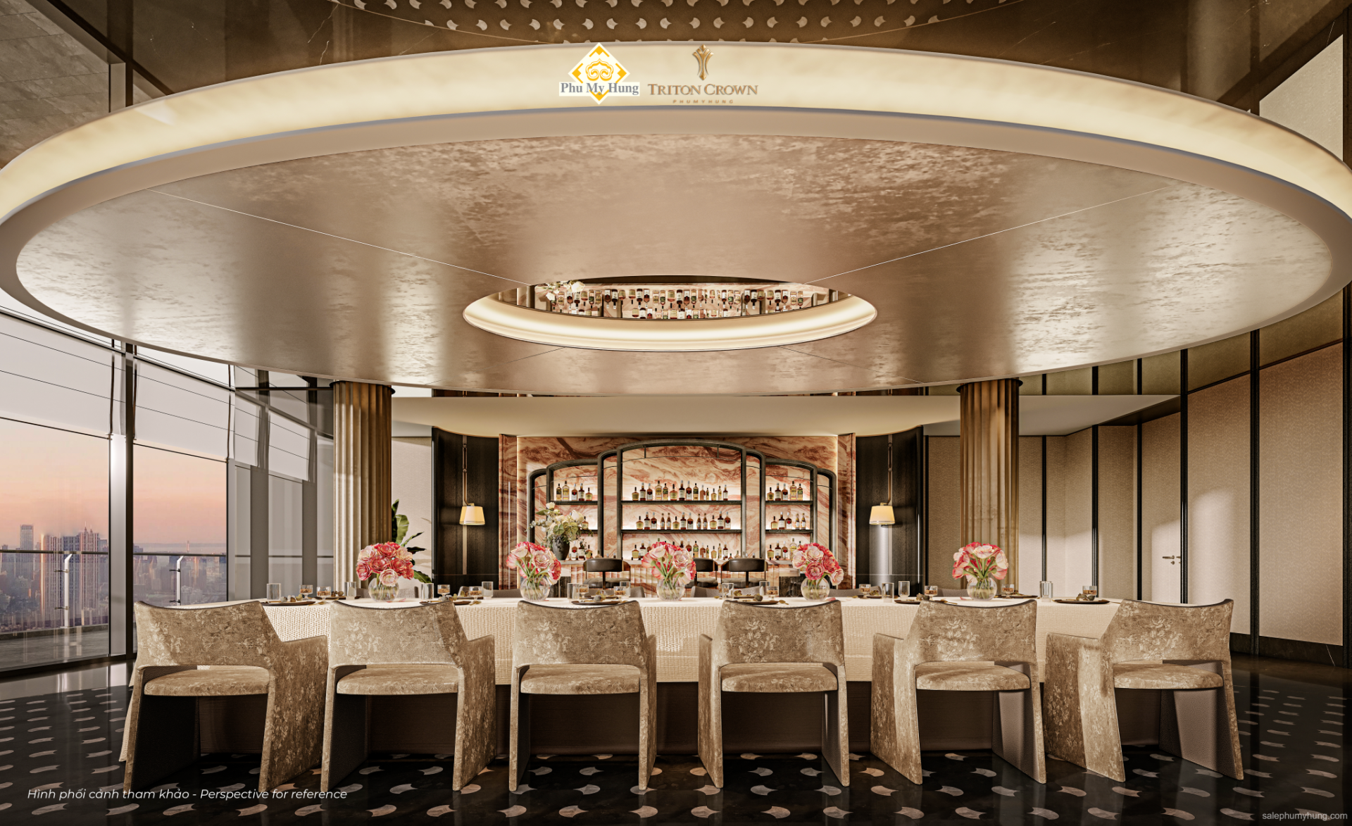 triton crown phú mỹ hưng nhà hàng 1