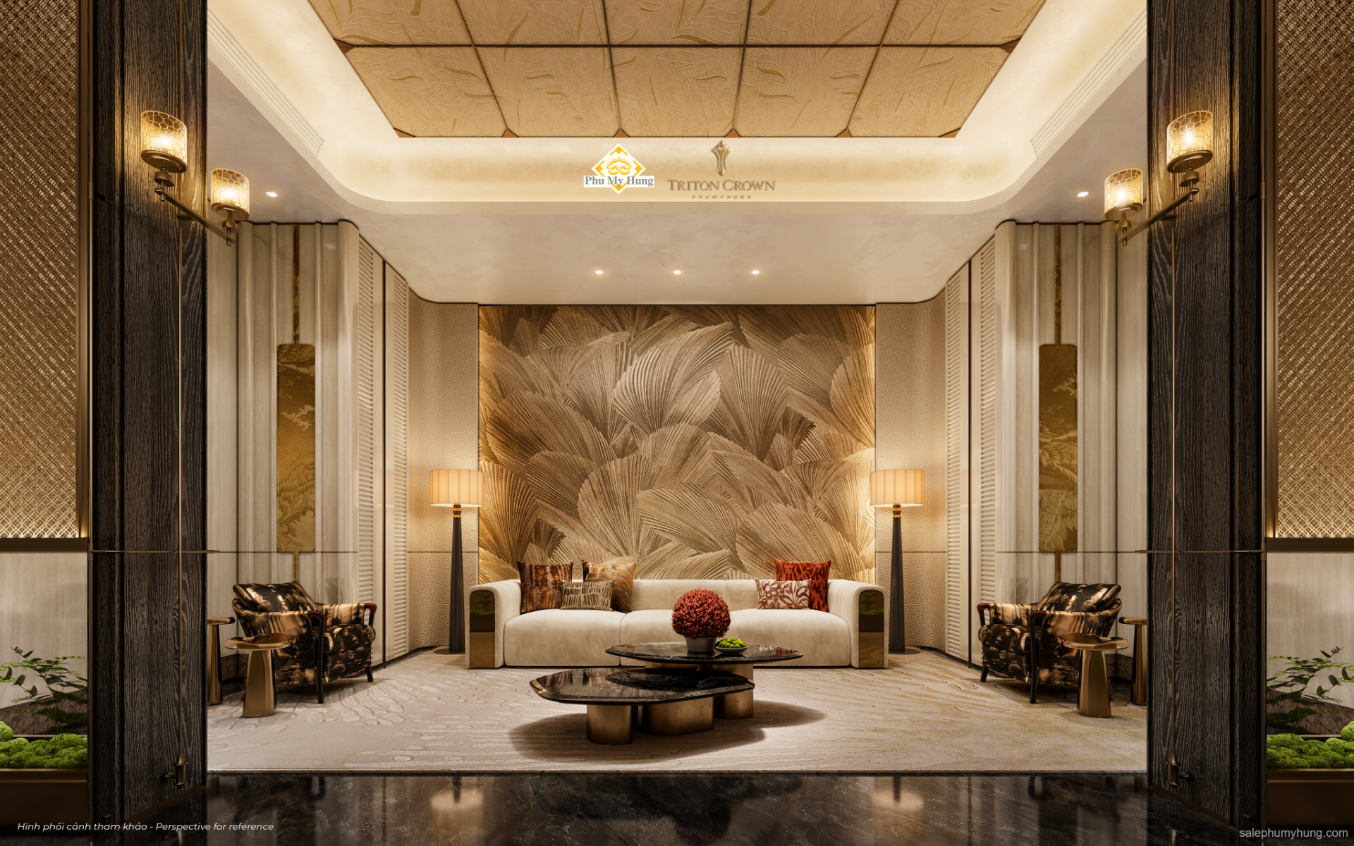 triton crown phú mỹ hưng sảnh 2