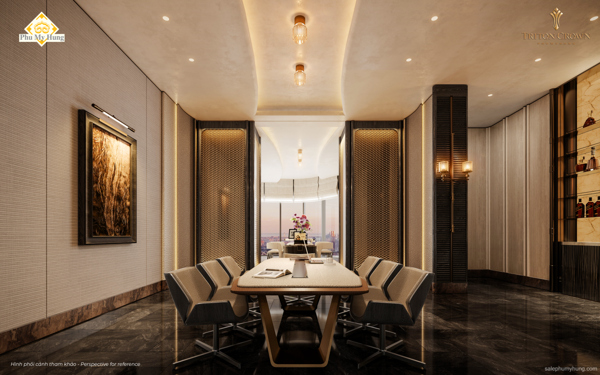 triton crown phú mỹ hưng phòng họp cư dân