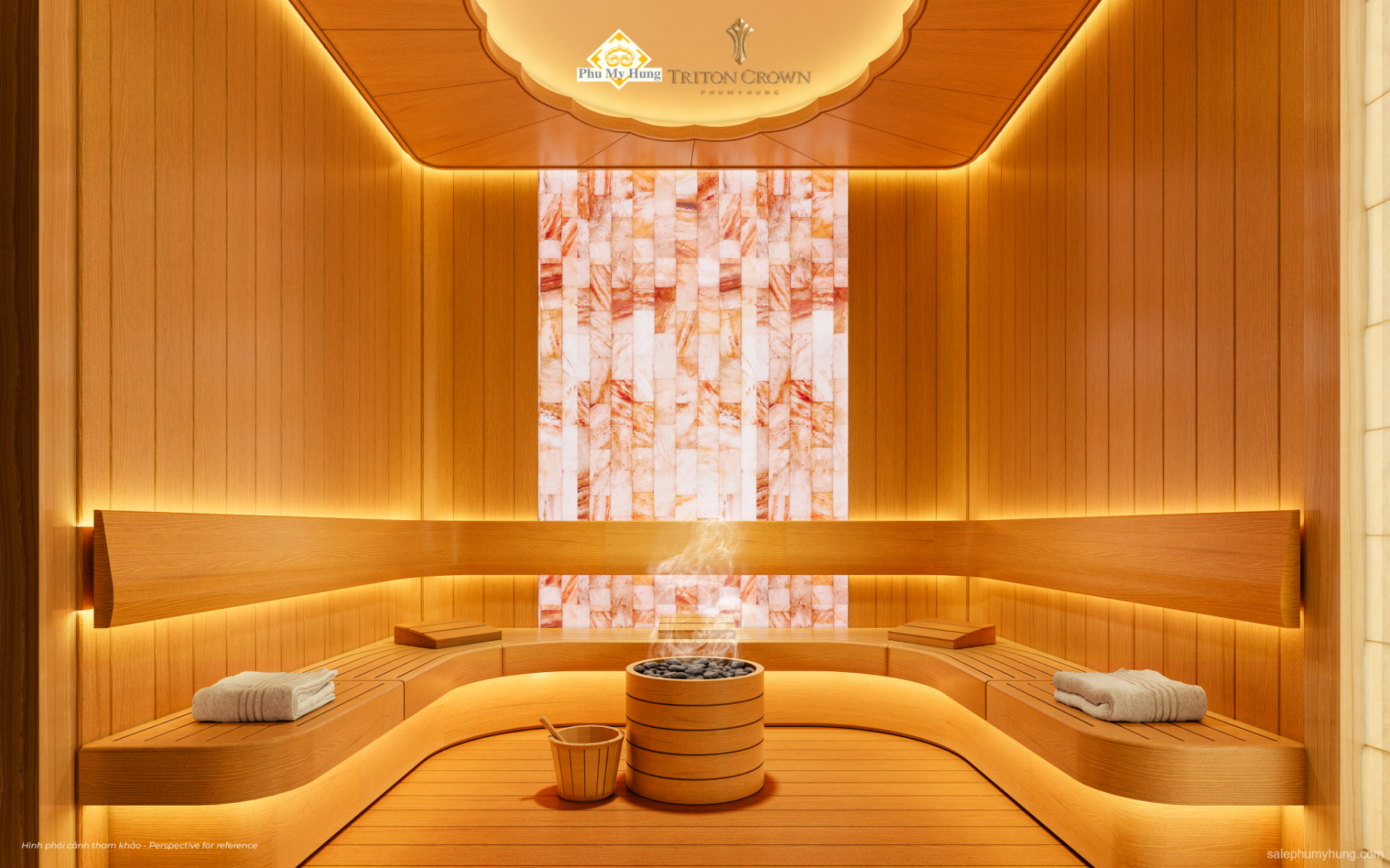 triton crown phú mỹ hưng xông hơi