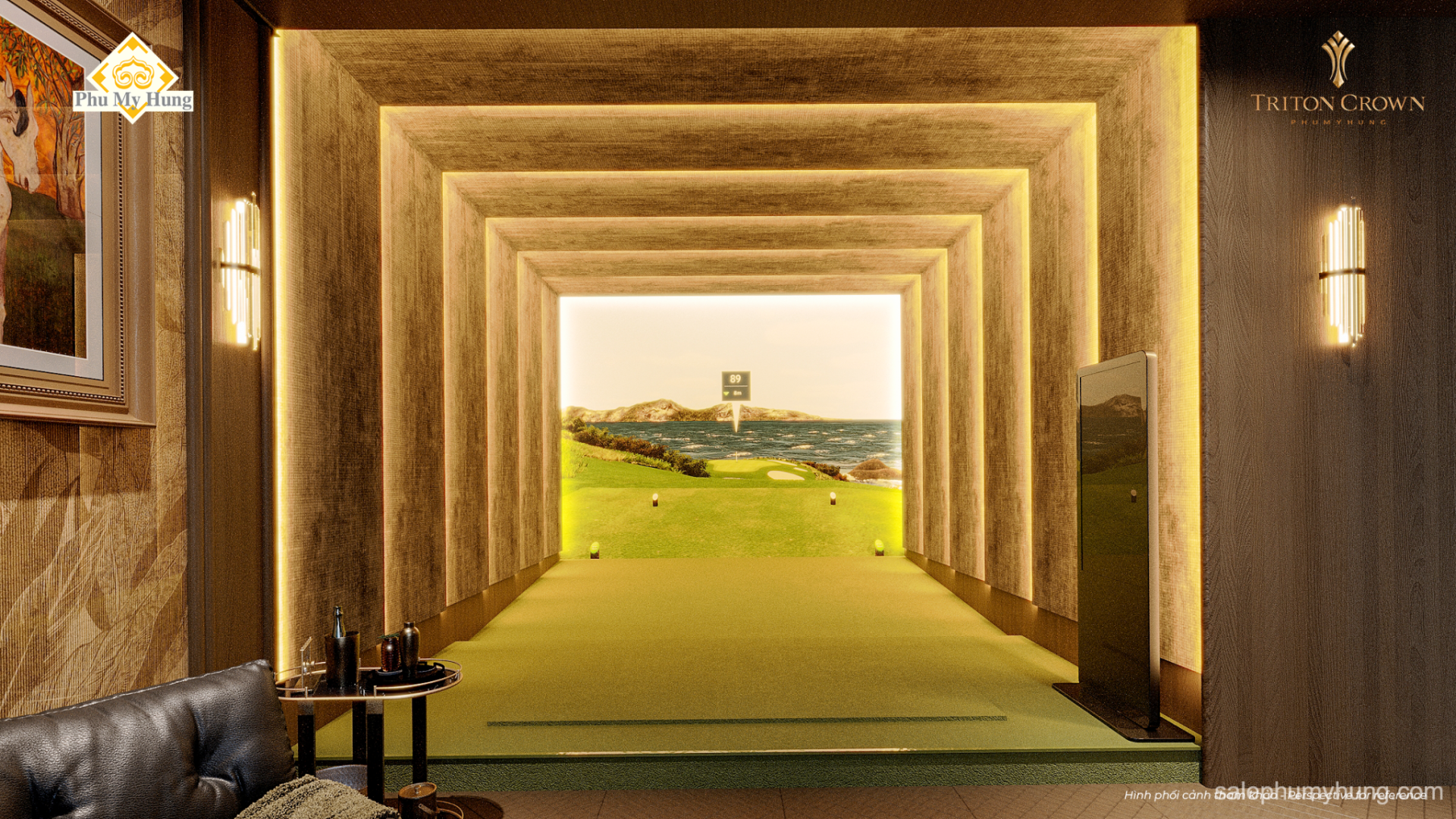 triton crown phú mỹ hưng golf