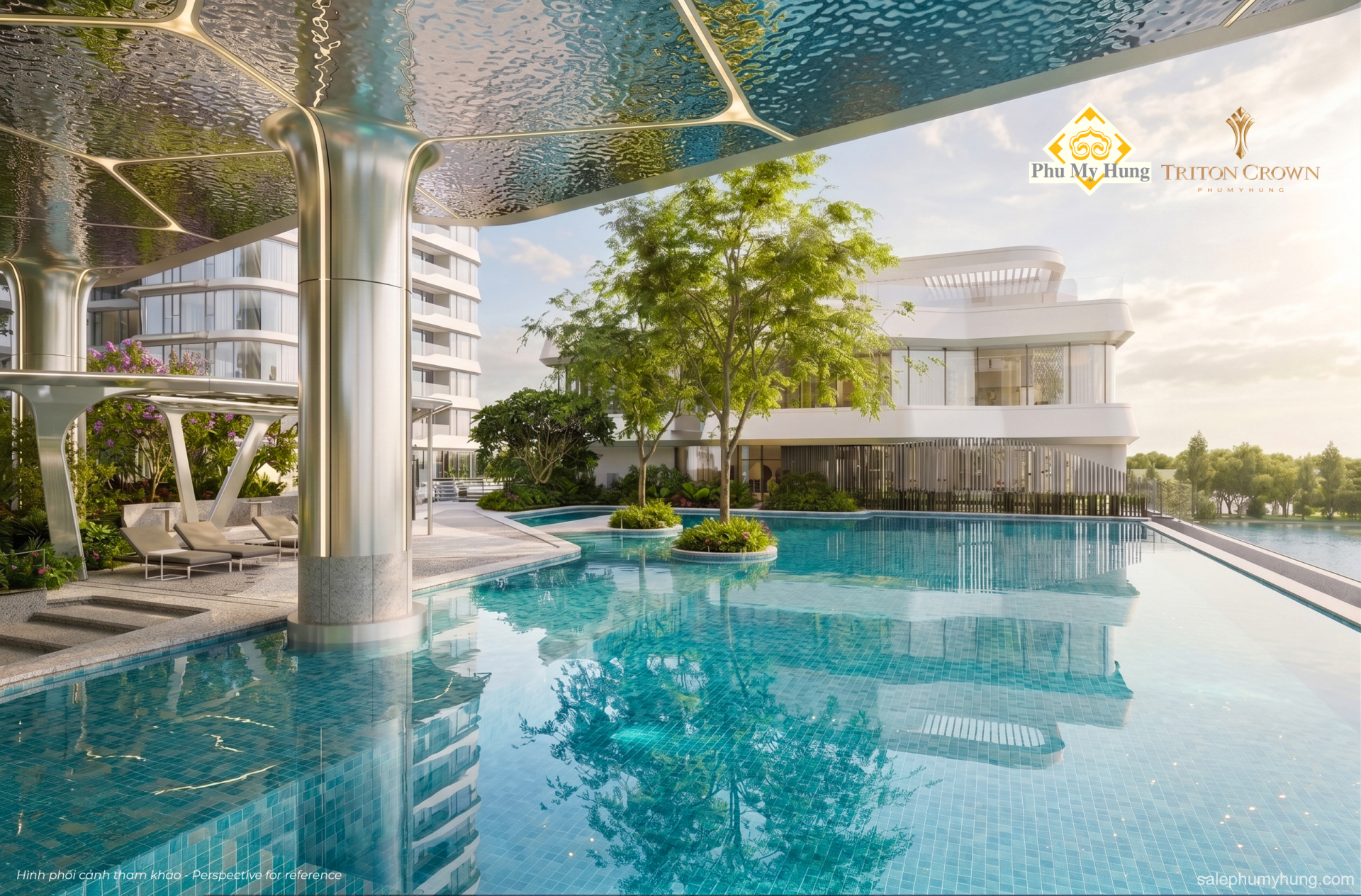 triton crown phú mỹ hưng hồ bơi