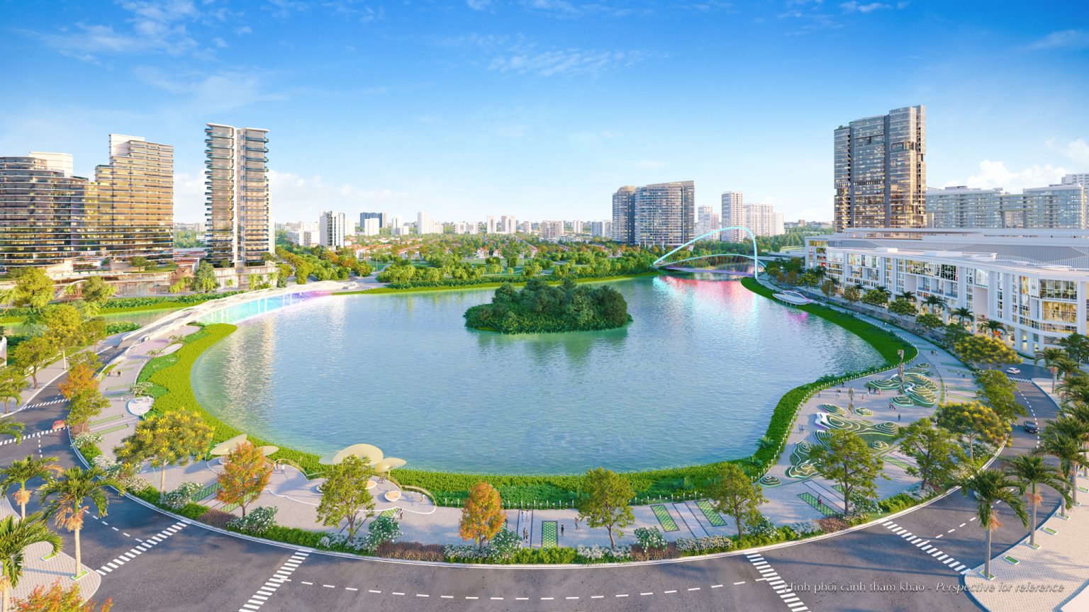 triton crown hồ bán nguyệt phú mỹ hưng cải tạo