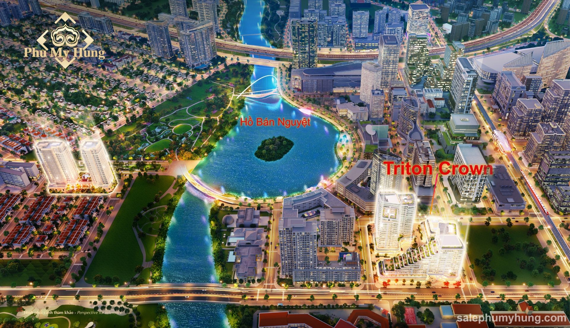 vị trí triton crown phú mỹ hưng
