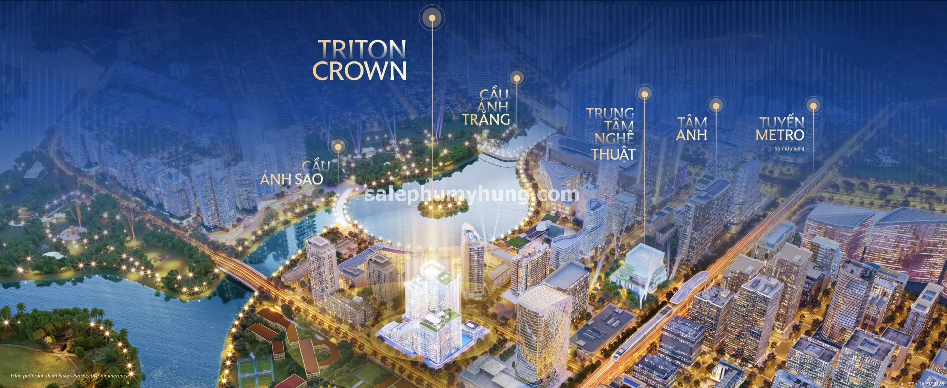 vị trí triton crown